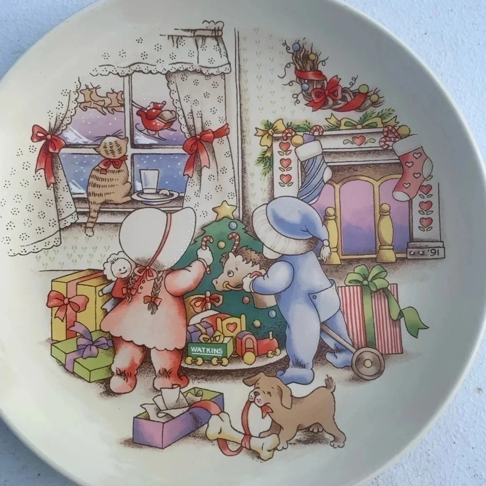 Christmas is Love‎ country kids plate